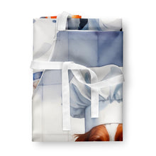 Load image into Gallery viewer, Welsh Springer Spaniel The Chef Apron – Artist-Designed Kitchen, BBQ &amp; Craft Apron