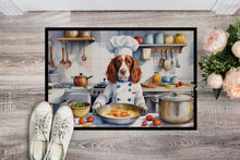 Load image into Gallery viewer, Welsh Springer Spaniel The Chef Doormat-24x36 Indoor / Outdoor Rug | Made in USA