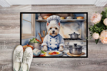 Load image into Gallery viewer, Westie The Chef Doormat-24x36 Indoor / Outdoor Rug | Made in USA