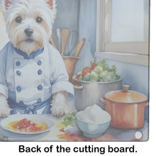 Load image into Gallery viewer, Westie The Chef Glass Cutting Boards – Durable, Decorative Kitchen Art