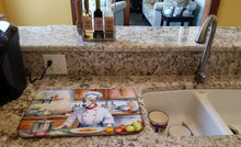 Load image into Gallery viewer, Whippet The Chef Dish Drying Mat