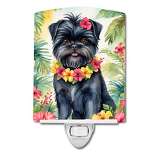 Load image into Gallery viewer, Affenpinscher Luau Ceramic Night Light