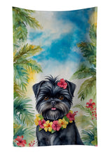 Load image into Gallery viewer, Affenpinscher Luau Kitchen Towel
