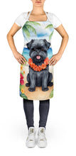 Load image into Gallery viewer, Affenpinscher Luau Apron – Artist-Designed Kitchen, BBQ &amp; Craft Apron