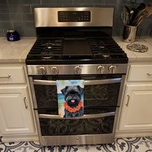 Load image into Gallery viewer, Affenpinscher Luau Kitchen Towel