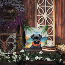 Load image into Gallery viewer, Affenpinscher Luau Throw Pillow