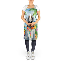 Load image into Gallery viewer, Afghan Hound Luau Apron – Artist-Designed Kitchen, BBQ &amp; Craft Apron