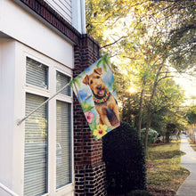 Load image into Gallery viewer, Airedale Terrier Luau House Flag