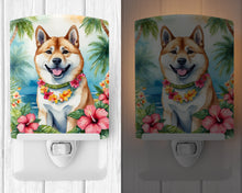 Load image into Gallery viewer, Akita Luau Ceramic Night Light