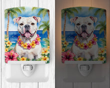Load image into Gallery viewer, American Bulldog Luau Ceramic Night Light