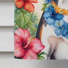 Load image into Gallery viewer, American English Coonhound Luau House Flag