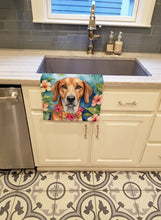 Load image into Gallery viewer, American Foxhound Luau Kitchen Towel