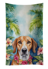 Load image into Gallery viewer, American Foxhound Luau Kitchen Towel