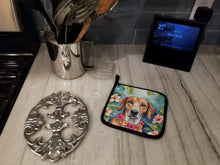 Load image into Gallery viewer, American Foxhound Luau Pot Holders - Set of 2 Decorative Kitchen Helpers | Made in the USA