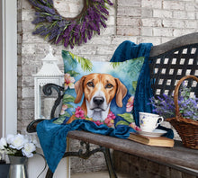 Load image into Gallery viewer, American Foxhound Luau Throw Pillow
