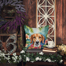Load image into Gallery viewer, American Foxhound Luau Throw Pillow
