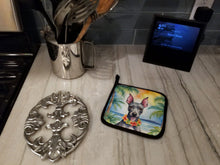 Load image into Gallery viewer, American Hairless Terrier Luau Pot Holders - Set of 2 Decorative Kitchen Helpers | Made in the USA