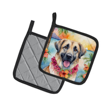 Load image into Gallery viewer, Anatolian Shepherd Luau Pot Holders - Set of 2 Decorative Kitchen Helpers | Made in the USA