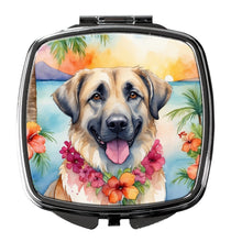 Load image into Gallery viewer, Anatolian Shepherd Luau Compact Mirror – Stylish Purse Mirror with Artistic Covers