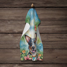 Load image into Gallery viewer, Australian Cattle Dog Luau Kitchen Towel