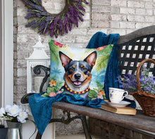Load image into Gallery viewer, Australian Cattle Dog Luau Throw Pillow