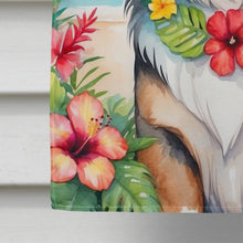 Load image into Gallery viewer, Australian Shepherd Luau House Flag
