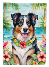 Load image into Gallery viewer, Australian Shepherd Luau House Flag