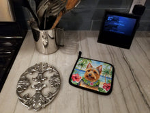 Load image into Gallery viewer, Australian Terrier Luau Pot Holders - Set of 2 Decorative Kitchen Helpers | Made in the USA