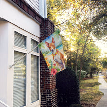 Load image into Gallery viewer, Basenji Luau House Flag