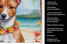 Load image into Gallery viewer, Basenji Luau Kitchen Towel