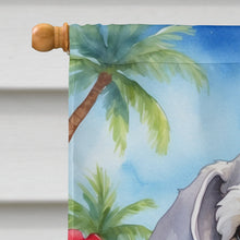 Load image into Gallery viewer, Bedlington Terrier Luau House Flag