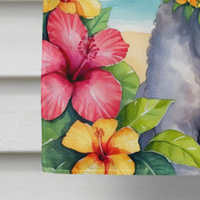 Load image into Gallery viewer, Bedlington Terrier Luau House Flag