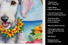 Load image into Gallery viewer, Bedlington Terrier Luau Kitchen Towel