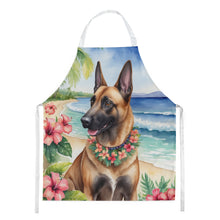 Load image into Gallery viewer, Belgian Malinois Luau Apron – Artist-Designed Kitchen, BBQ &amp; Craft Apron