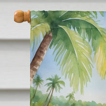 Load image into Gallery viewer, Belgian Malinois Luau House Flag