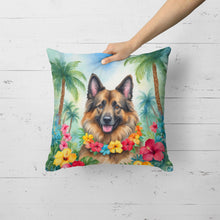 Load image into Gallery viewer, Belgian Tervuren Luau Throw Pillow