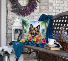 Load image into Gallery viewer, Belgian Tervuren Luau Throw Pillow