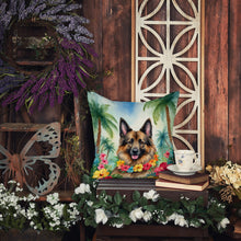 Load image into Gallery viewer, Belgian Tervuren Luau Throw Pillow
