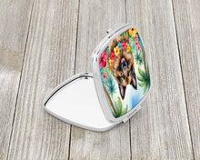 Load image into Gallery viewer, Belgian Tervuren Luau Compact Mirror – Stylish Purse Mirror with Artistic Covers