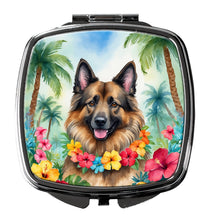 Load image into Gallery viewer, Belgian Tervuren Luau Compact Mirror – Stylish Purse Mirror with Artistic Covers