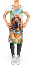 Load image into Gallery viewer, Bloodhound Luau Apron – Artist-Designed Kitchen, BBQ &amp; Craft Apron