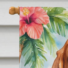Load image into Gallery viewer, Bloodhound Luau House Flag