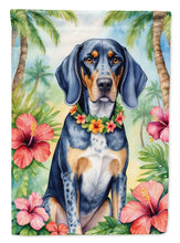 Load image into Gallery viewer, Bluetick Coonhound Luau House Flag
