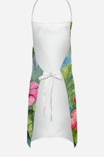 Load image into Gallery viewer, Border Terrier Luau Apron – Artist-Designed Kitchen, BBQ &amp; Craft Apron