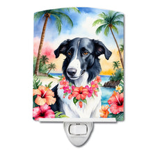 Load image into Gallery viewer, Borzoi Luau Ceramic Night Light