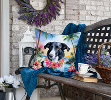 Load image into Gallery viewer, Borzoi Luau Throw Pillow