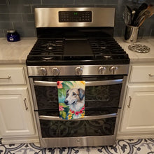 Load image into Gallery viewer, Borzoi Luau Kitchen Towel