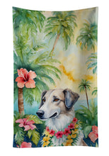 Load image into Gallery viewer, Borzoi Luau Kitchen Towel