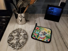 Load image into Gallery viewer, Borzoi Luau Pot Holders - Set of 2 Decorative Kitchen Helpers | Made in the USA