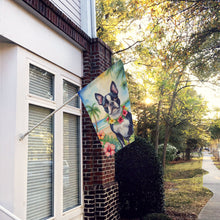 Load image into Gallery viewer, Boston Terrier Luau House Flag
